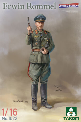 Takom Models - Erwin Rommel Figure 1:16 - 1022