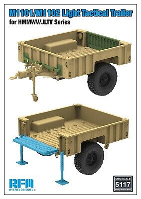 Ryefield Models - M1101/M1102 Light Tactical Trailer 1:35 - 5117