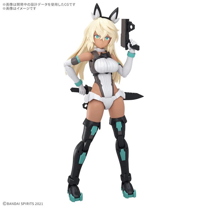 Bandai - Gundam Models - 30MS Sis-H00 Sestieh Color C - 2753041