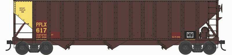 Bowser - N 100t Hopper PPLX Yellow Ends 651 - 38249