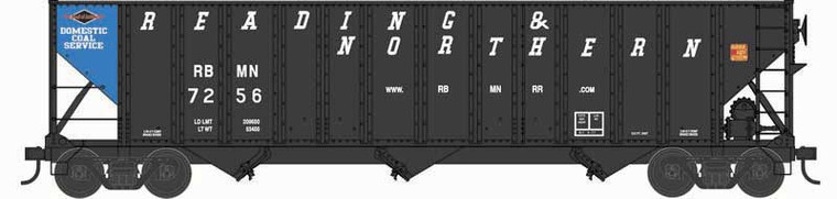Bowser - N 100t Hopper R&N Blue Ends 7256 - 38254