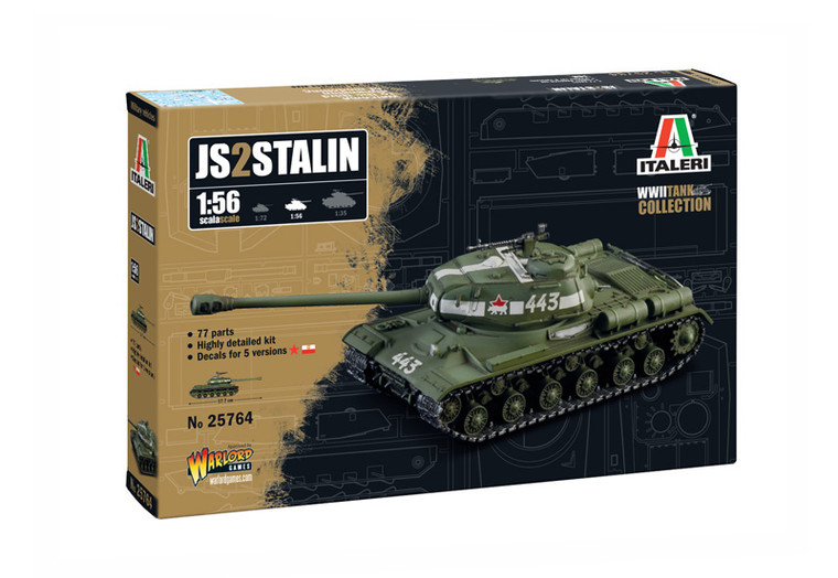 Italeri Model Kits - JS-2 Stalin 1:56 - 25764