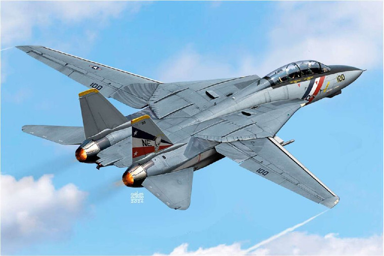 Academy Models - F-14D VF-2 Bounty Hunters USN 1:72 - 12590