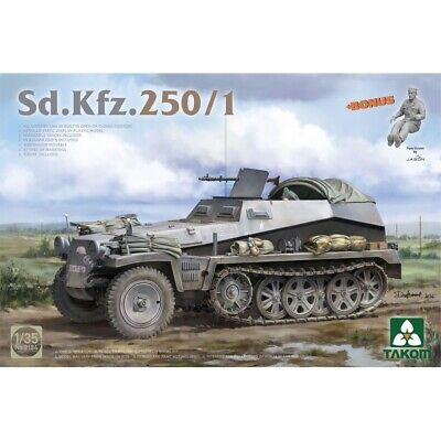 Takom Models - Sd.Kfz.250/1 Half Track w/fig 1:35 - 2184