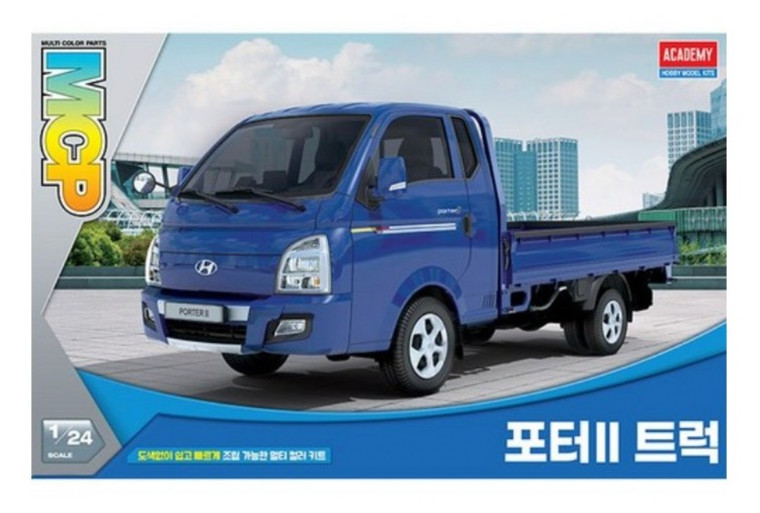 Academy Models - Hyundai Porter II Cargo Truck 1:24 - 15144