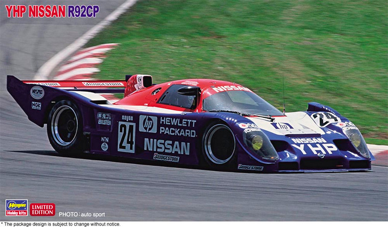 Hasegawa Models - YHP Nissan R92CP 1:24 - 20404