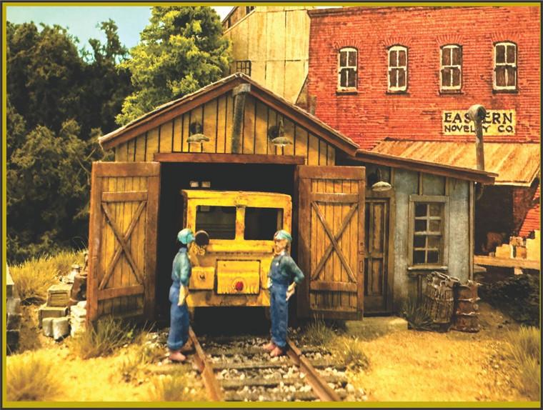 Bar Mills - Ho Transfer Shed At Cranberry Yard - 362