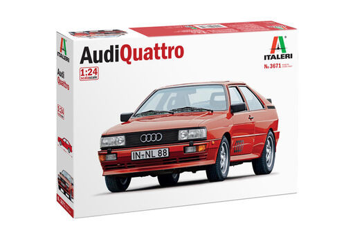 Italeri Model Kits - Audi Quattro 1:24 - 3671