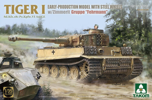 Takom Models - Tiger I Early Gruppe Fehrmann 1:35 - 2202