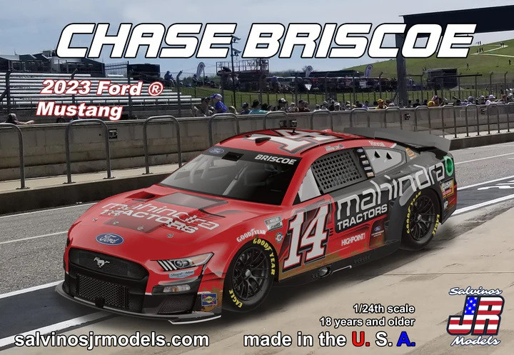Salvino JR Models - Chase Briscoe#14 2023 Ford Mustang - 46133