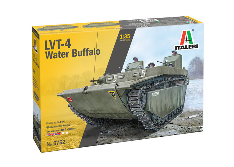 Italeri Model Kits - LVT-4 Water Buffalo ETO 1:35 - 6752