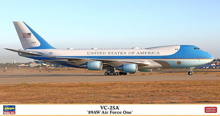 Hasegawa Models - VC-25A 89AW Air Force One 1:200 - 10866