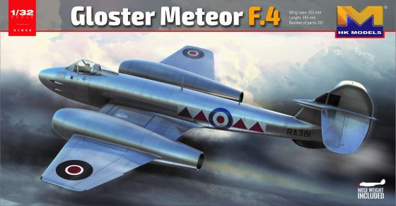 Hong Kong Model - Gloster Meteor F.4 1:32 - 1000000