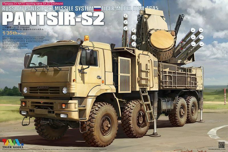 Tiger Models - Russian Pantsir-S2/SA-22 1:35 - 4645