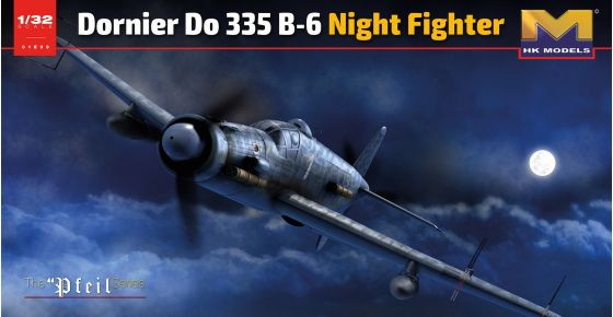 Hong Kong Model - Dorneir DO335B-2 Night Fighter 1:32 - 1E+21