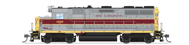 Broadway Limited - HO GP35 Erie Lackawana#2559 DC/DCC/Snd - 8924