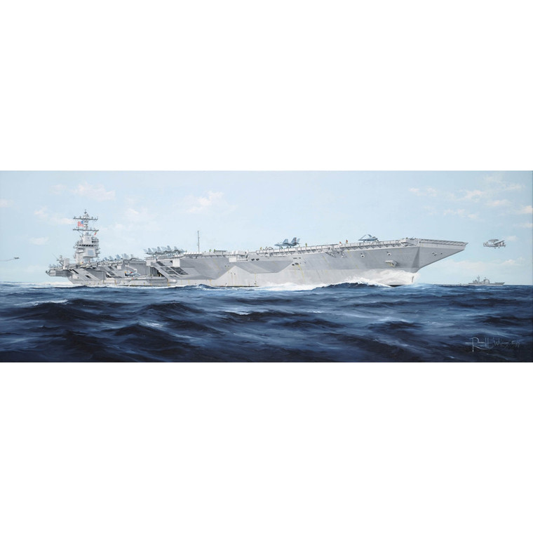 Trumpeter Models - USS Gerald R.Ford CVN 78 1:350 - 5638