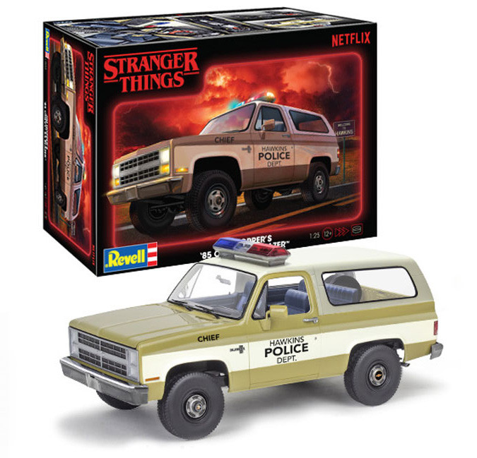 Revell Monogram - 85'Chevy K5 Blazer'Stranger Things' 1:25 - 14558
