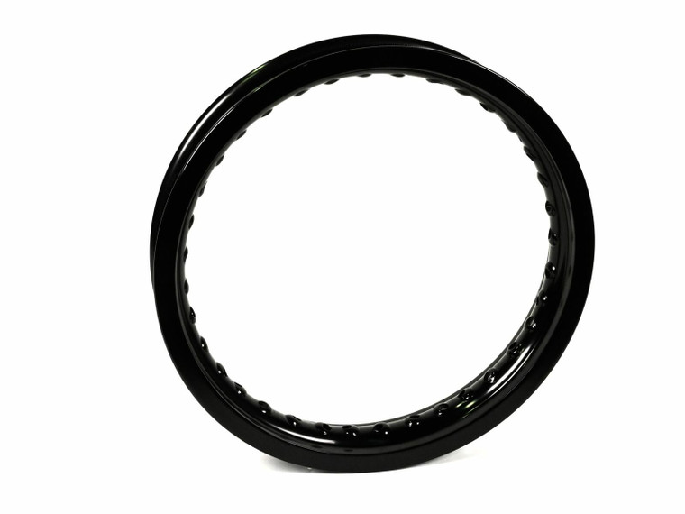 Bbr - Rim - Aluminum  12"x1.60"x28h Black - 388-HXR-5211