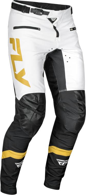 Fly Racing - Rayce Bicycle Pant Ca/ny White/black/gold Sz 34 - C378-06534 Fly Racing - Rayce Bicycle Pant Ca/ny White/black/gold Sz 34 - C378-06534