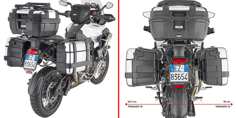 Givi - Side Case Hardware Pl One-fit Monokey Tri - PLO6423MK Givi - Side Case Hardware Pl One-fit Monokey Tri - PLO6423MK