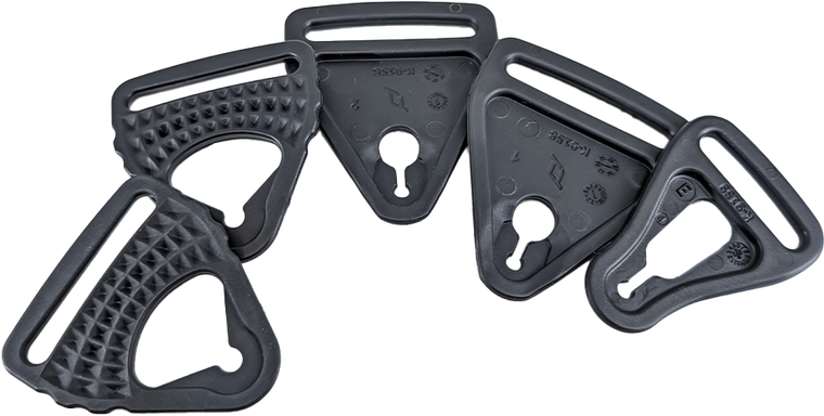 Pod - Kx 3.0 Strap Clip & Loop Set Black Xl/2x/3x - KX32-BLK-BL-XL/2X/3X