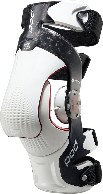 Pod - K8 3.0 Knee Brace Carbon (lt) Carbon/white 2x - K830-CLT-LT-2X Pod - K8 3.0 Knee Brace Carbon (lt) Carbon/white 2x - K830-CLT-LT-2X