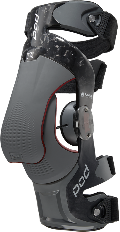 Pod - K8 3.0 Knee Brace Carbon (lt) Carbon/graphite Md - K830-CDK-LT-MD