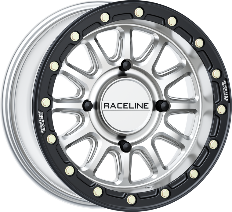 Raceline - Alpha Hyper Wheel 4x156 Hyper Silver/blk 15x7 (+10mm) - A14SB-57056+10 Raceline - Alpha Hyper Wheel 4x156 Hyper Silver/blk 15x7 (+10mm) - A14SB-57056+10