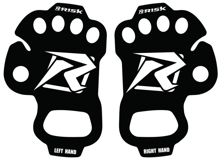 Risk Racing - Palm Protectors Ultra Thin Black Sm/md - 12697