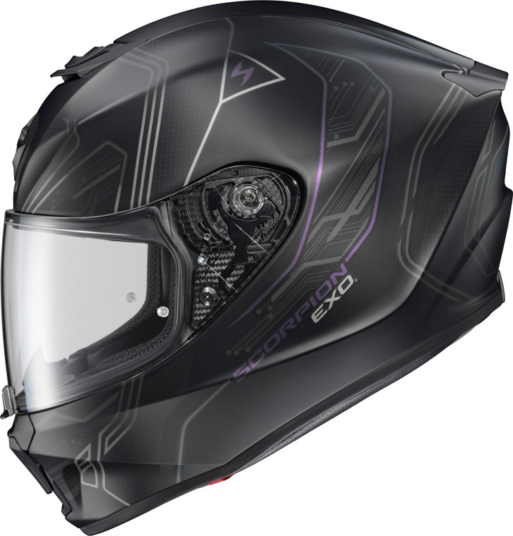 Scorpion Exo - Exo-r330 Full-face Helmet Bendr Black Lg - 33-1305