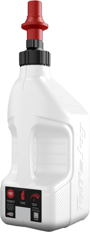 Tuff Jug - Utility Container White W/red Cap 5gal - WURR20 Tuff Jug - Utility Container White W/red Cap 5gal - WURR20