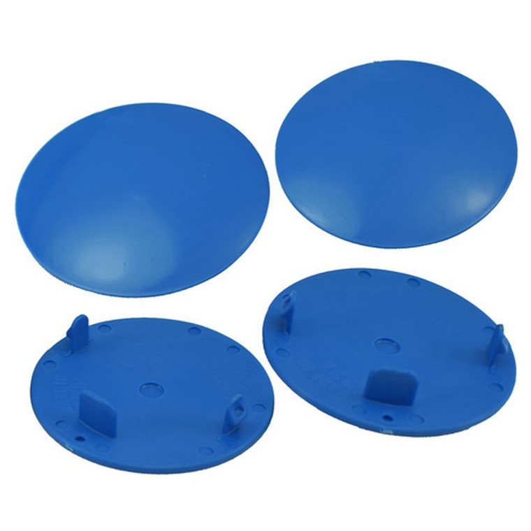 DE Racing - Snap-In Mud Plugs for Speedway Wheels (Blue) - SMPB