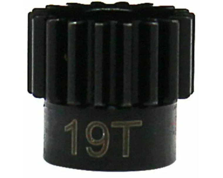Hot Racing - 19T 0.5 Mod Hardened Steel Pinion Gear 1/8 Bore - CSG19M05 Hot Racing - 19T 0.5 Mod Hardened Steel Pinion Gear 1/8 Bore - CSG19M05