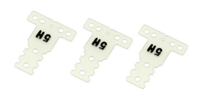 Kyosho - FRP Rear Suspension Plate (0.5Hard/3pcs/MR03mm/LM/MM2) - MZW437H Kyosho - FRP Rear Suspension Plate (0.5Hard/3pcs/MR03mm/LM/MM2) - MZW437H