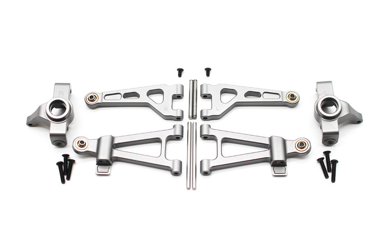 Racers Edge - Aluminum Front Arm & Knuckle Set for BlaxkZon Slyder - 6420 Racers Edge - Aluminum Front Arm & Knuckle Set for BlaxkZon Slyder - 6420