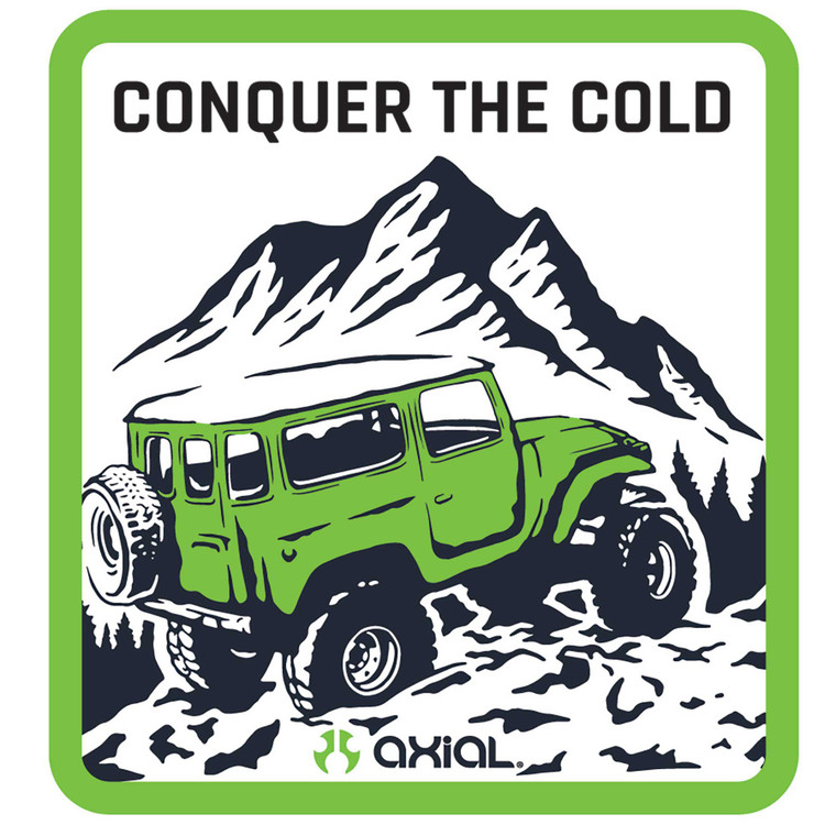 Axial - Axial Conquer the Cold Sticker - -2513