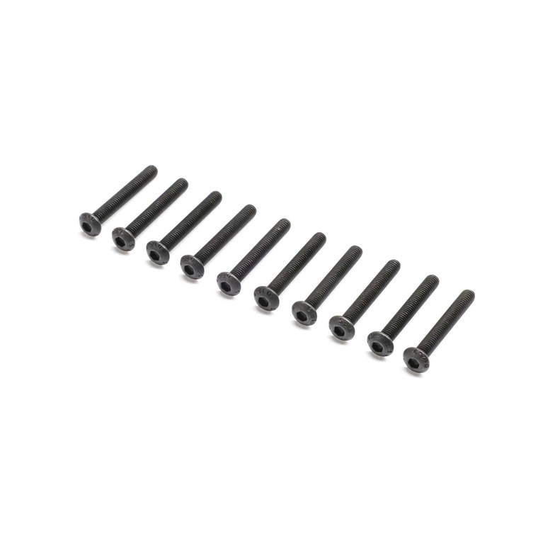 Team Losi Racing - Button Head Screw, M3 x 22mm (10) - -1209