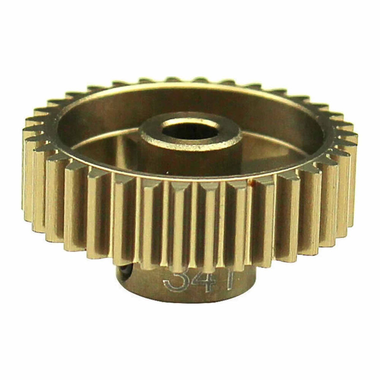 Hot Racing - 34t 48p Hard Anodized 7075 Pinion Gear - HRG4834