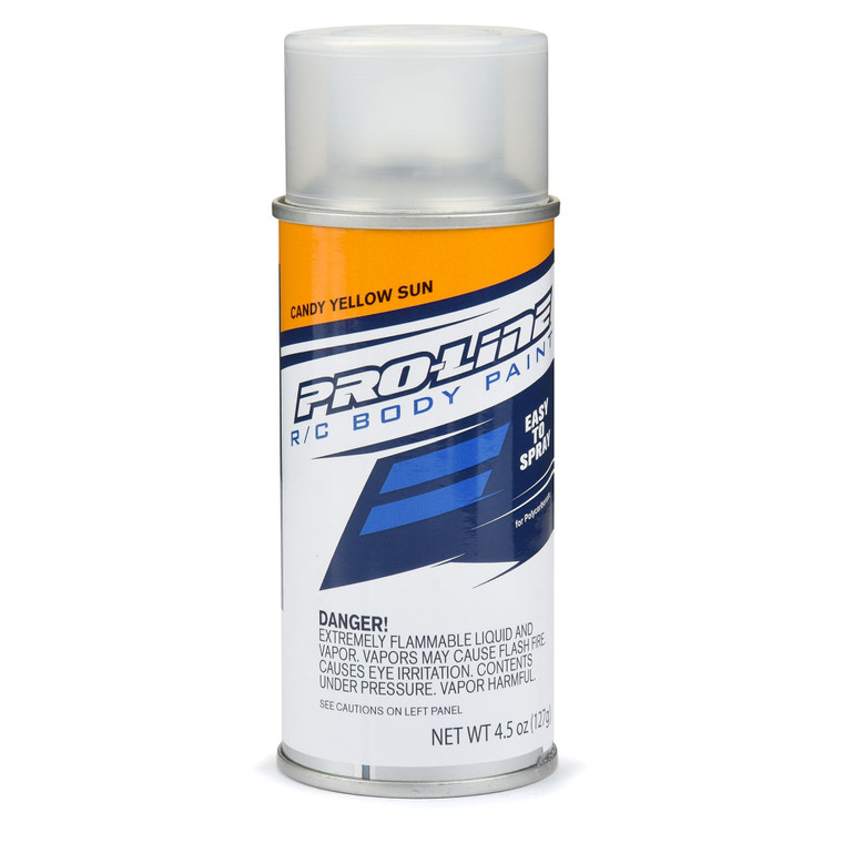 Pro-line Racing - Pro-Line RC Body Spray Paint - Candy Yellow Sun - 644002 Pro-line Racing - Pro-Line RC Body Spray Paint - Candy Yellow Sun - 644002