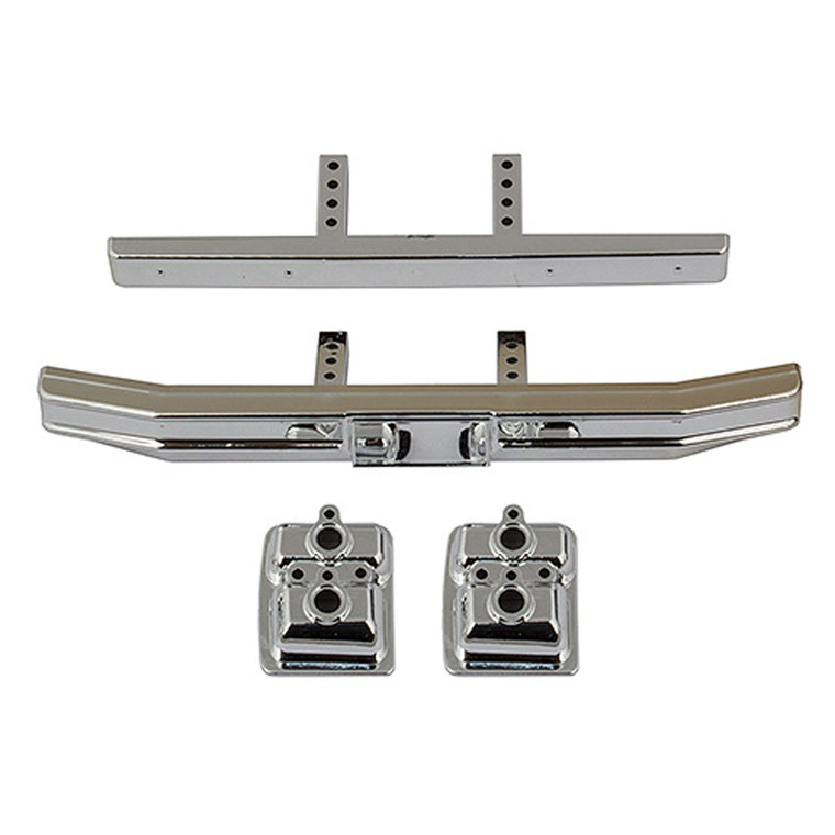 Team Associated - CR12 Ford F-150 Bumper Set, chrome - 41057