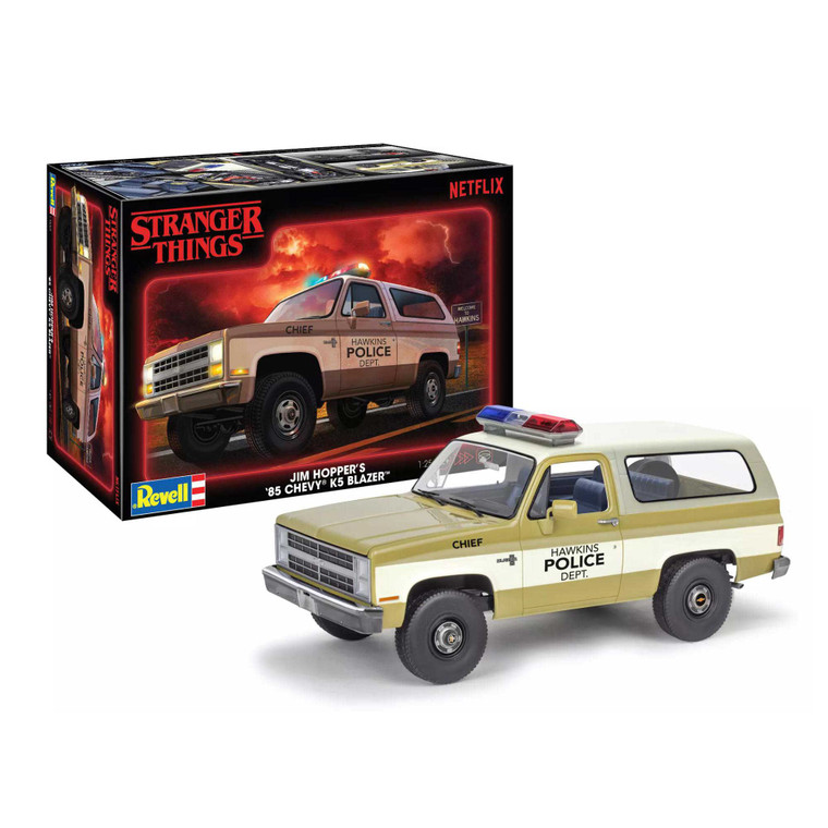 Revell Monogram - 1/25 Jim Hopper's '85 K5 Chevy Blazer - Stranger Things - 145589090