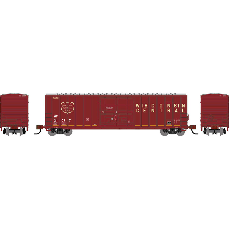 Athearn - N ATH 50' FMC 5327 12' Plug Door Box Car, WC #21077 - -2812