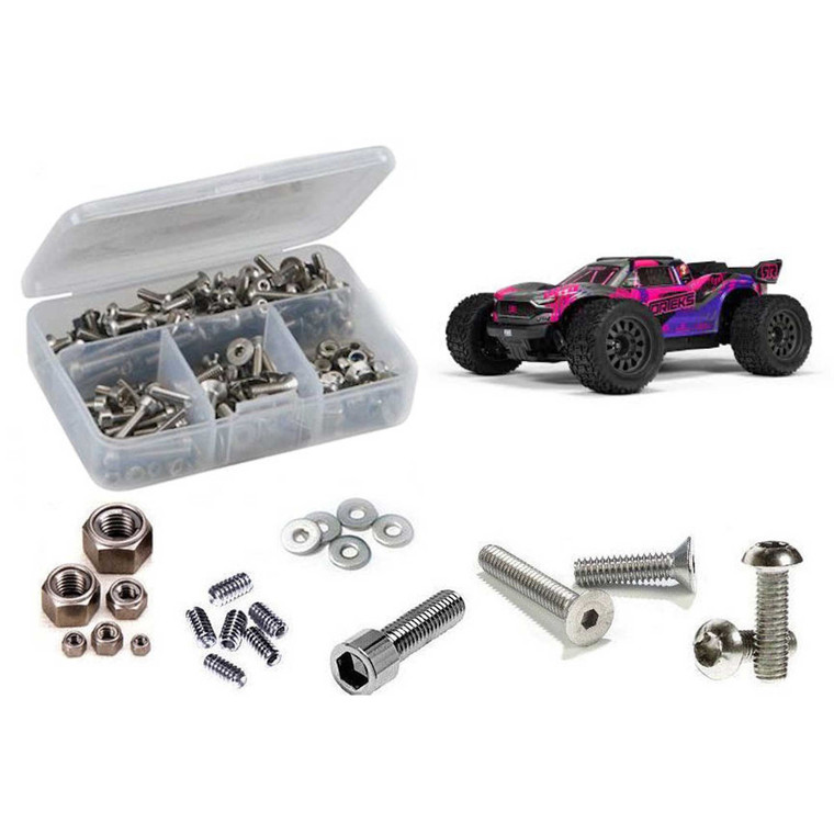 RC Screwz - Arrma Vorteks 223s BLX 4wd 1/10th (#ARA4305V4) Stainless Steel Screw Kit - ARA061