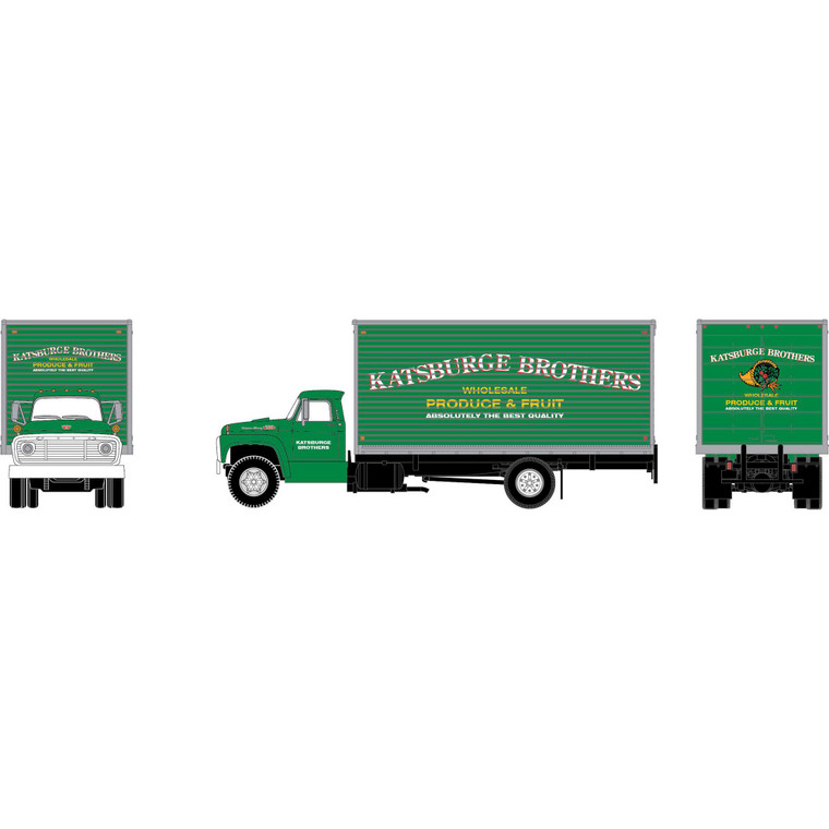 Athearn - HO ATH Ford F-850 Box Van, Katsburge Brothers - -2895