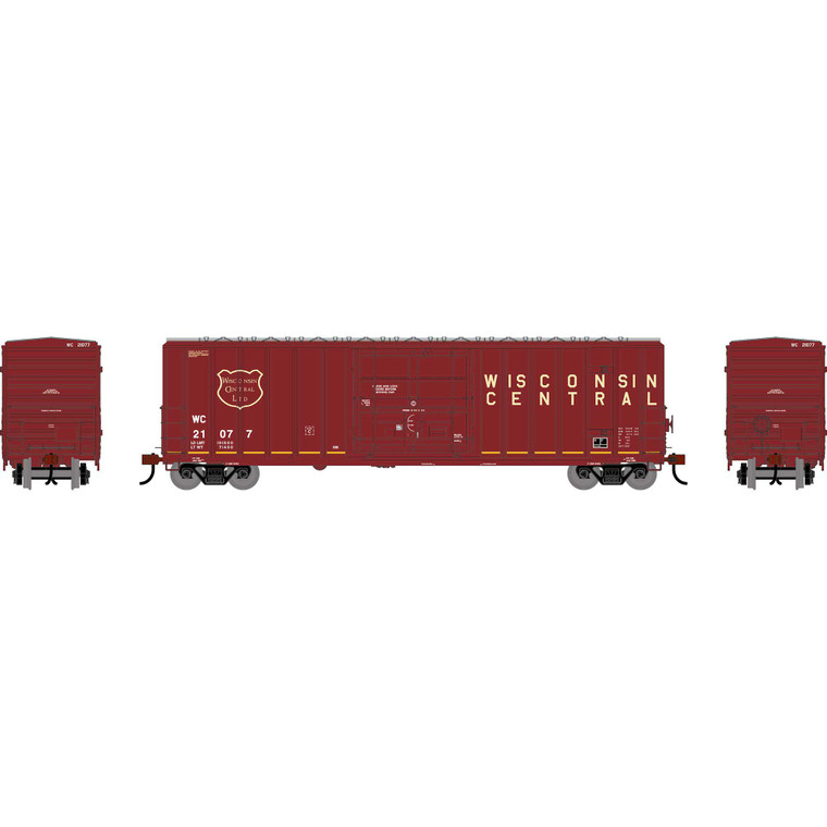 Athearn - HO ATH 50' FMC 5327 12' Plug Door Box Car, WC #21077 - -2787