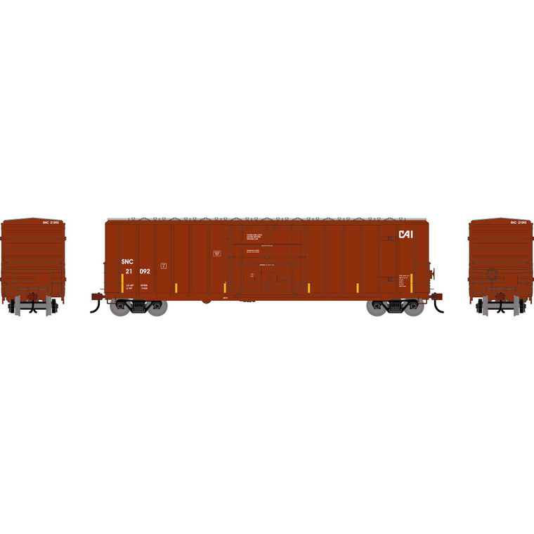 Athearn - HO ATH 50' FMC 5327 12' Plug Door Box Car, SNC #21092 - -2790 Athearn - HO ATH 50' FMC 5327 12' Plug Door Box Car, SNC #21092 - -2790