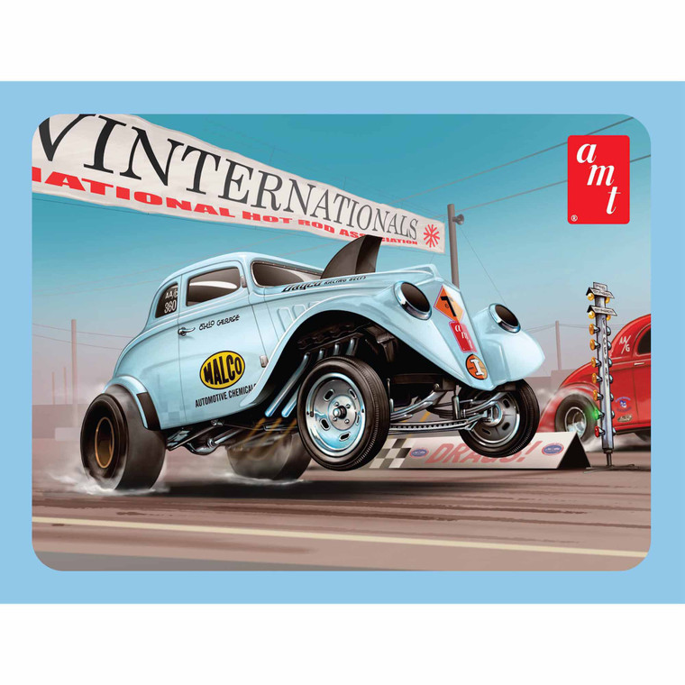 Round 2 - 1933 Willys Gasser Ohio George w/Tin Packaging - 1513