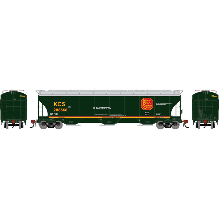 Athearn - HO GEN Trinity 5161 Covered Hopper, KCS #286666 - G-2490
