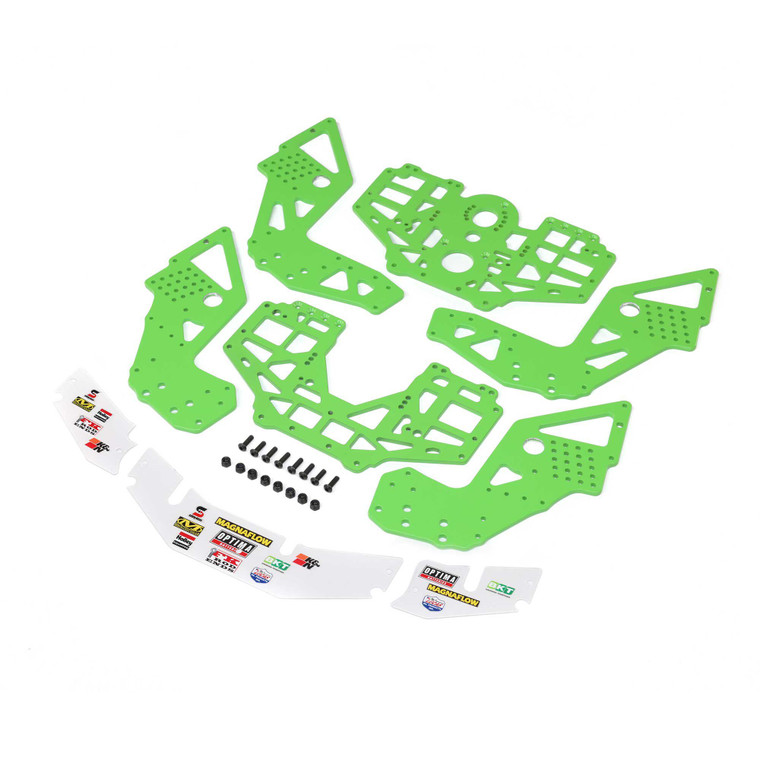 Losi - Chassis Plate Set, Green: LMT 2.0 - -1826